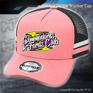 STRIPE Trucker Cap - CFC Logo