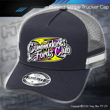 Load image into Gallery viewer, STRIPE Trucker Cap - CFC Logo

