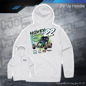 Zip Up Hoodie - Hovey Racing
