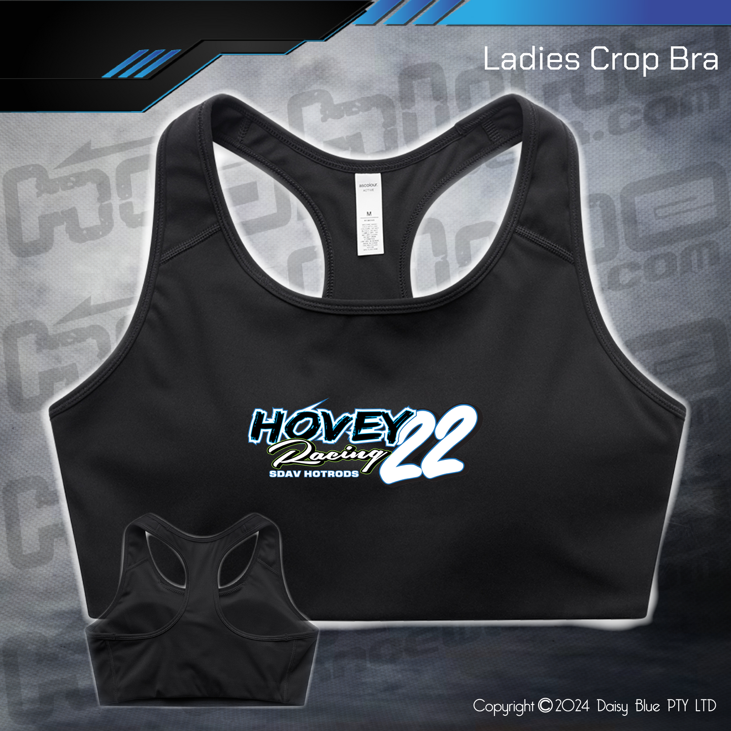 Active Crop Top - Hovey Racing