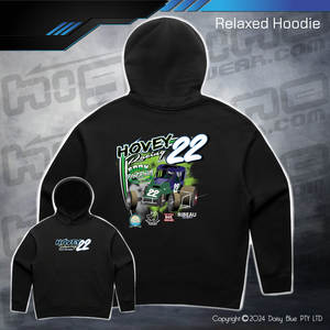 Relaxed Hoodie - Hovey Racing