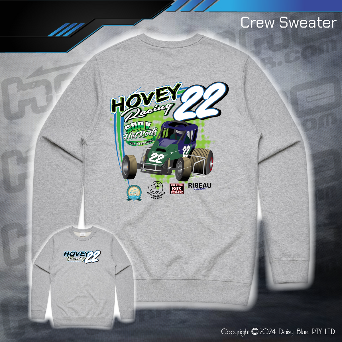 Crew Sweater - Hovey Racing – Highline Racewear
