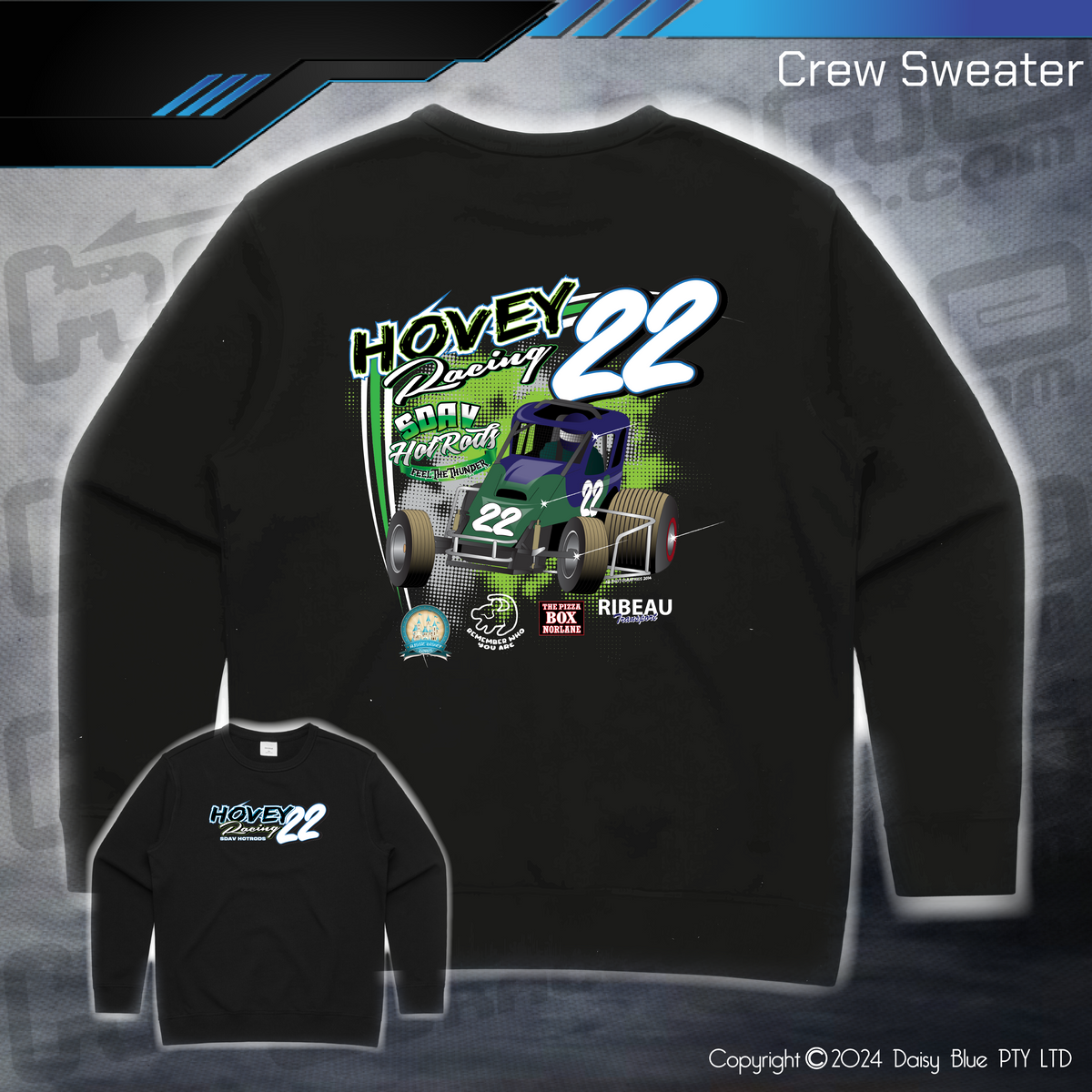 Crew Sweater - Hovey Racing – Highline Racewear