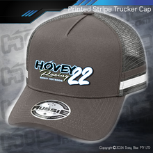 Load image into Gallery viewer, STRIPE Trucker Cap - Hovey Racing
