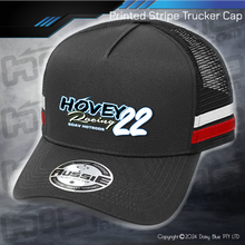 Load image into Gallery viewer, STRIPE Trucker Cap - Hovey Racing
