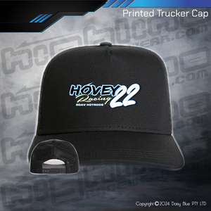 Printed Trucker Cap - Hovey Racing
