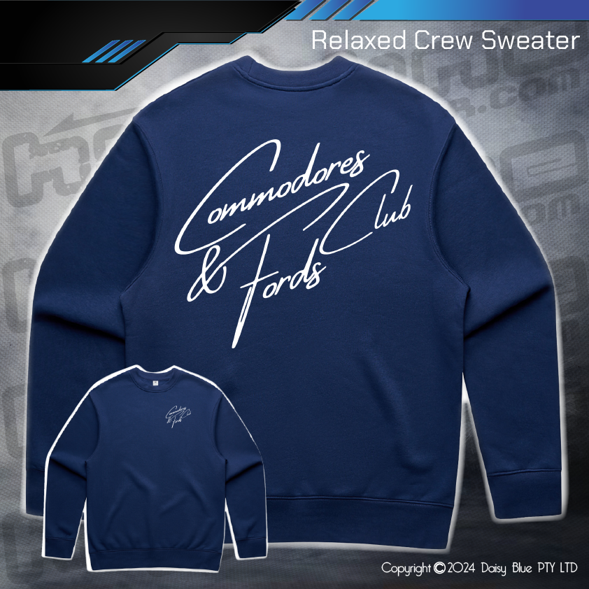 Relaxed Crew Sweater - CFC Script
