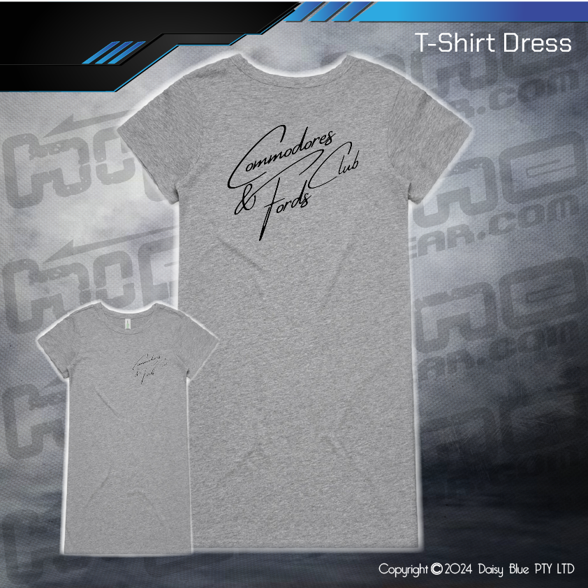 T-Shirt Dress - CFC Script