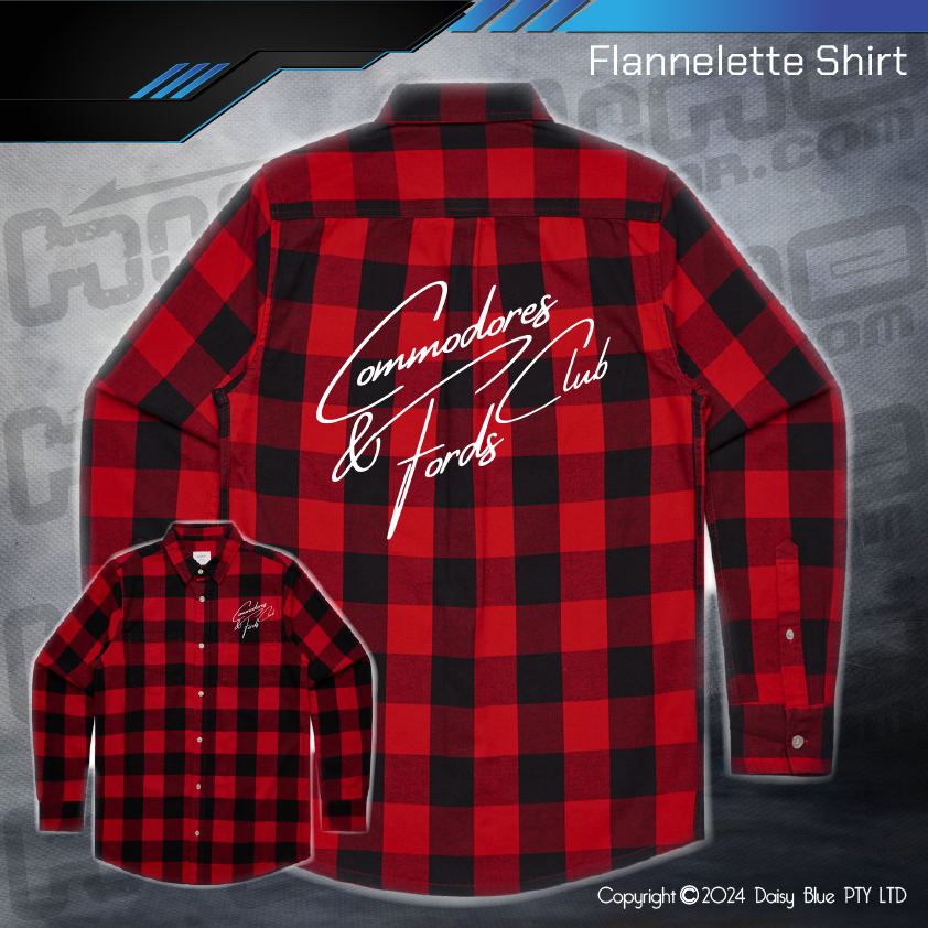Flannelette Shirt - CFC Script