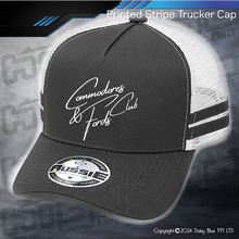 Load image into Gallery viewer, STRIPE Trucker Cap - CFC Script

