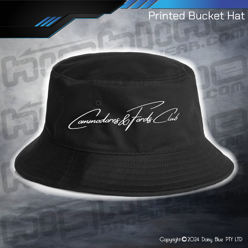 Printed Bucket Hat - CFC Script