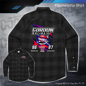 Flannelette Shirt - Gordon Racing
