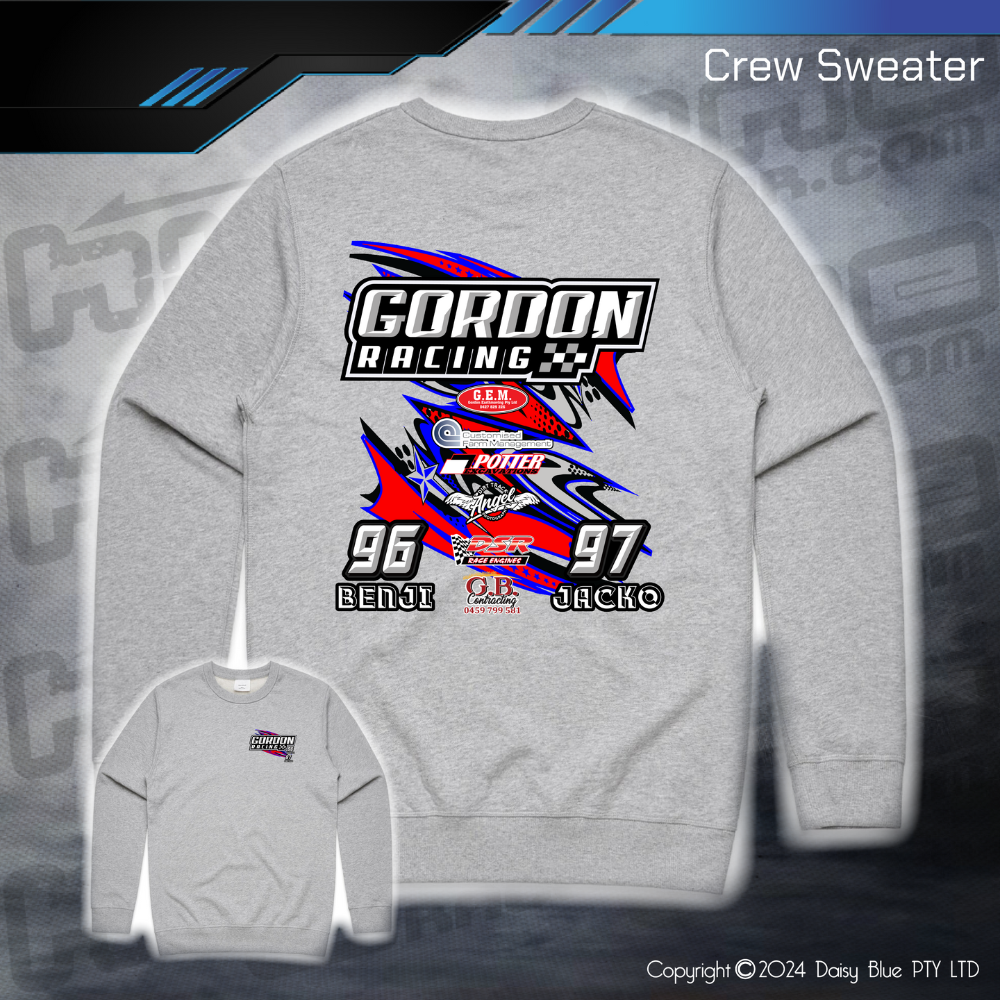 Crew Sweater - Gordon Racing