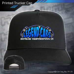 Printed Trucker Cap - Legend Cars 2025