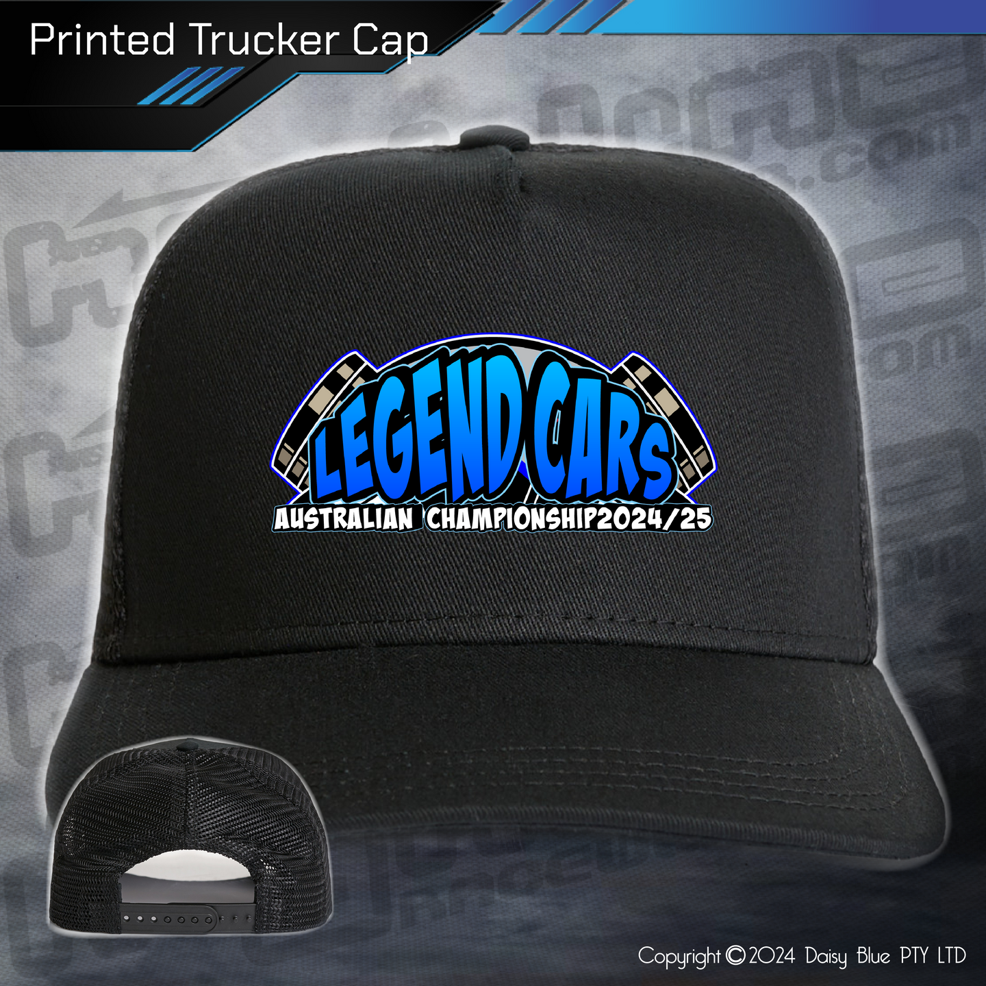 Printed Trucker Cap - Legend Cars 2025