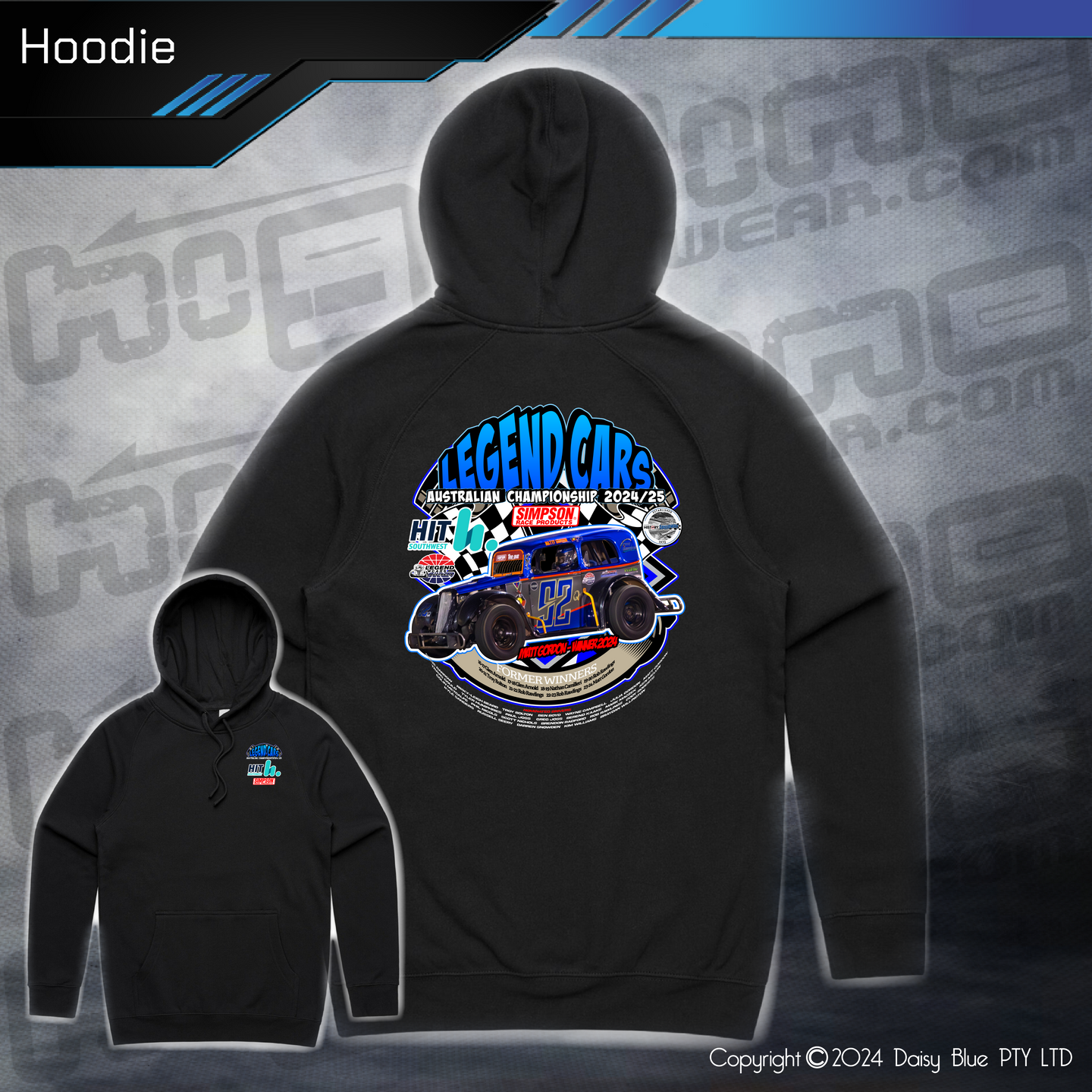 Hoodie - Legend Cars 2025