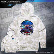 Load image into Gallery viewer, Camo Hoodie - Legend Cars 2025
