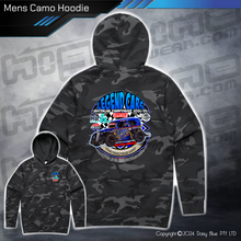 Load image into Gallery viewer, Camo Hoodie - Legend Cars 2025
