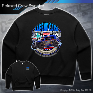 Relaxed Crew Sweater - Legend Cars 2025