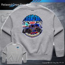 Load image into Gallery viewer, Relaxed Crew Sweater - Legend Cars 2025
