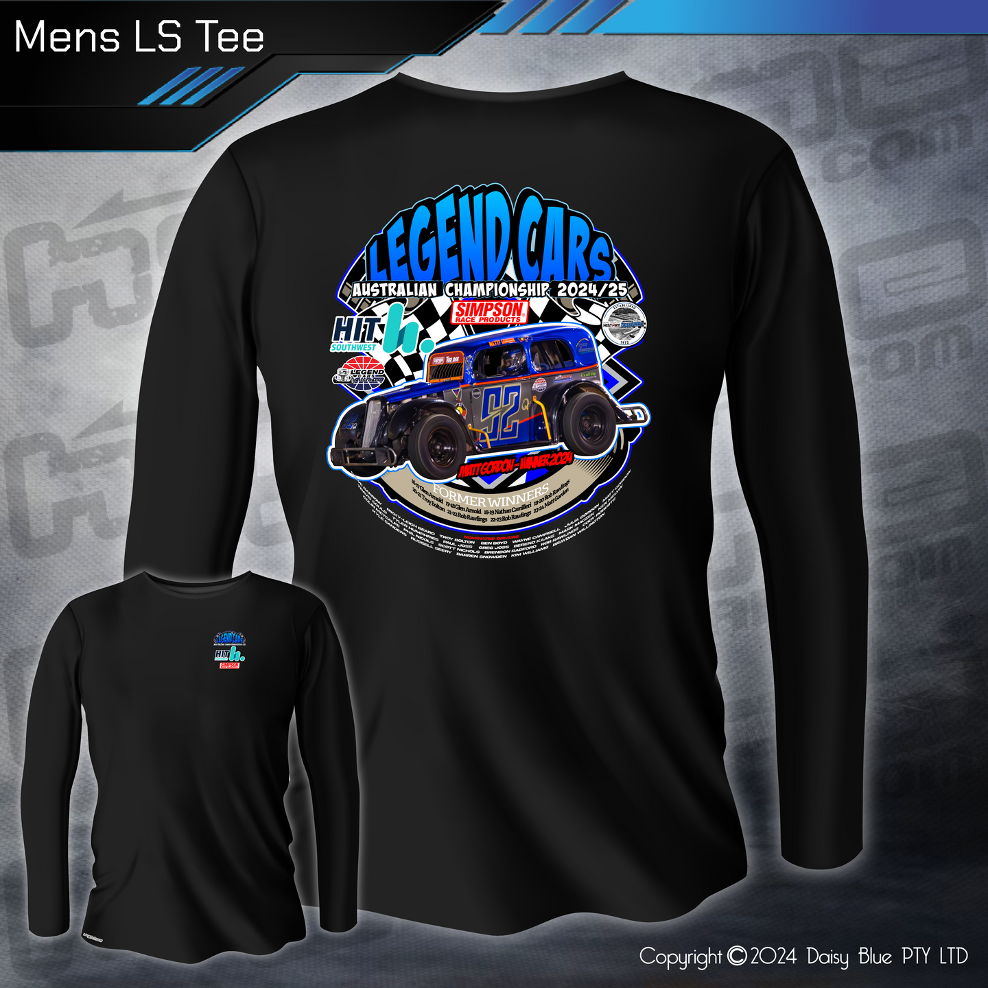 Long Sleeve Tee - Legend Cars 2025