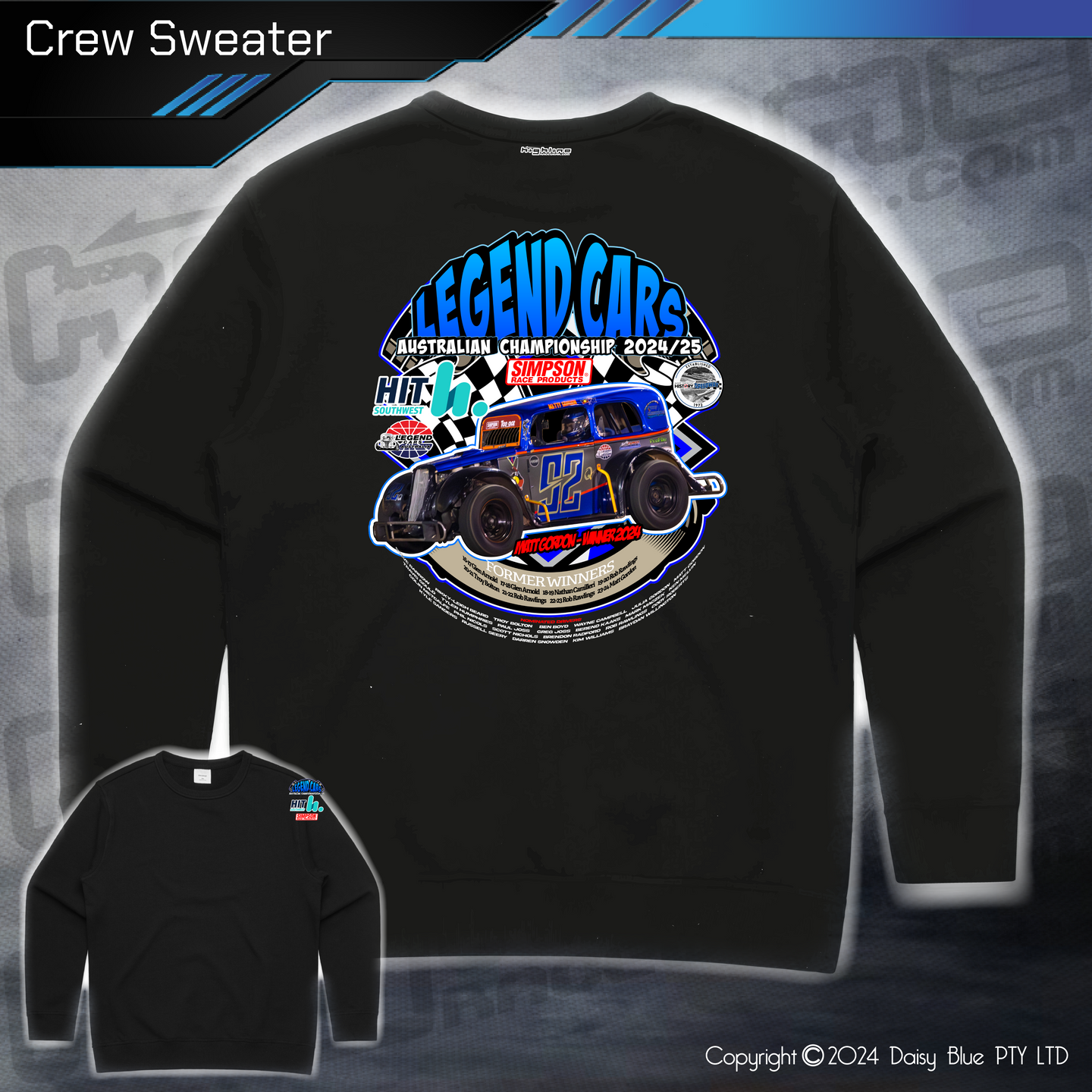 Crew Sweater - Legend Cars 2025