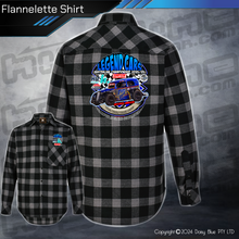 Load image into Gallery viewer, Flannelette Shirt - Legend Cars 2025
