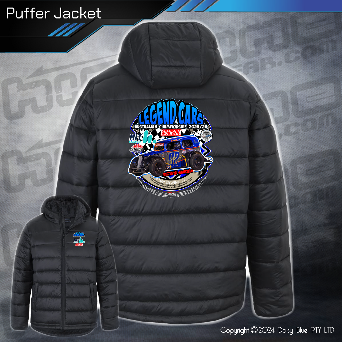 Puffer Jacket - Legend Cars 2025