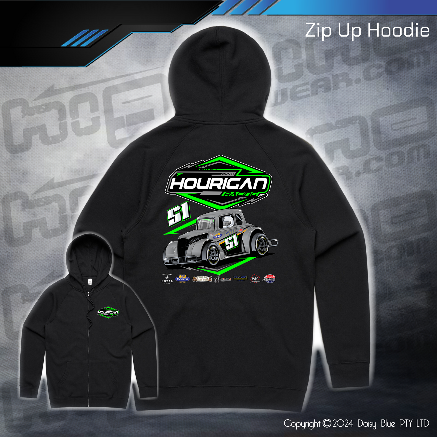 Zip Up Hoodie - Brendon Hourigan