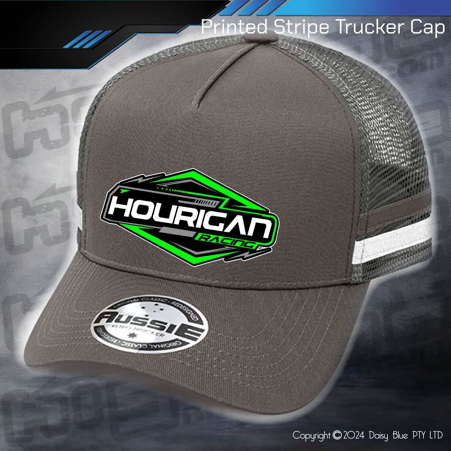 STRIPE Trucker Cap - Brendon Hourigan
