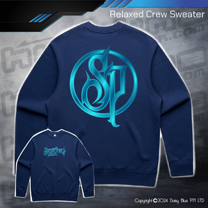 Relaxed Crew Sweater - Sucker Punch Tattoo