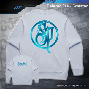 Relaxed Crew Sweater - Sucker Punch Tattoo