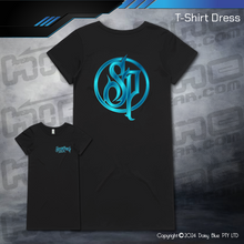 Load image into Gallery viewer, T-Shirt Dress - Sucker Punch Tattoo
