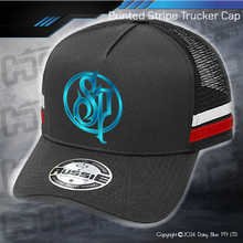 Load image into Gallery viewer, STRIPE Trucker Cap - Sucker Punch Tattoo
