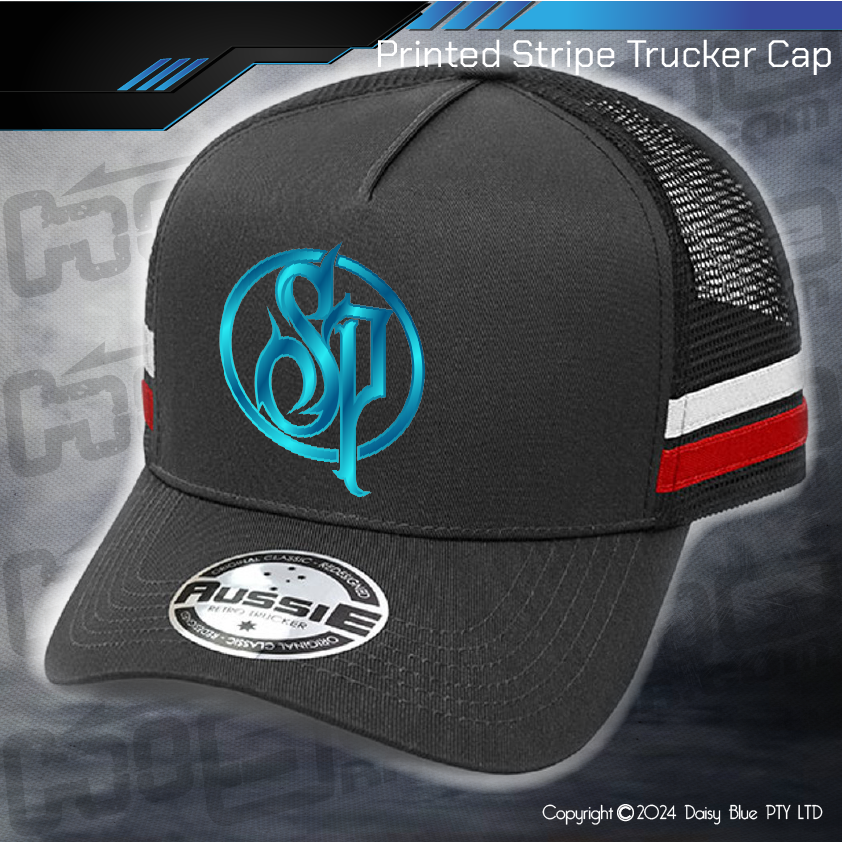STRIPE Trucker Cap - Sucker Punch Tattoo