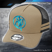 Load image into Gallery viewer, STRIPE Trucker Cap - Sucker Punch Tattoo
