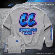 Load image into Gallery viewer, Relaxed Crew Sweater - Comm Club URBAN
