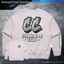 Load image into Gallery viewer, Relaxed Crew Sweater - Comm Club URBAN
