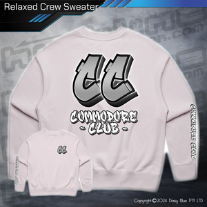 Relaxed Crew Sweater - Comm Club URBAN
