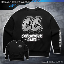 Load image into Gallery viewer, Relaxed Crew Sweater - Comm Club URBAN
