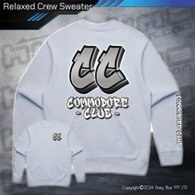 Load image into Gallery viewer, Relaxed Crew Sweater - Comm Club URBAN
