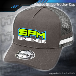 STRIPE Trucker Cap - SFM Engines