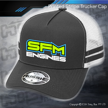 Load image into Gallery viewer, STRIPE Trucker Cap - SFM Engines
