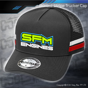 STRIPE Trucker Cap - SFM Engines