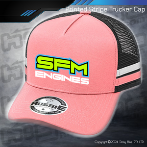 STRIPE Trucker Cap - SFM Engines