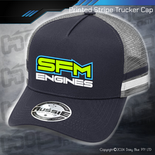 Load image into Gallery viewer, STRIPE Trucker Cap - SFM Engines
