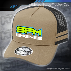 STRIPE Trucker Cap - SFM Engines