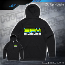 Load image into Gallery viewer, Zip Up Hoodie - SFM Engines

