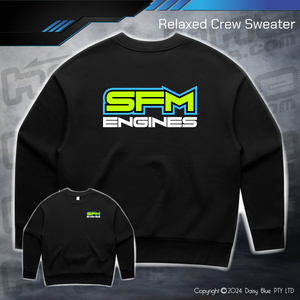 Relaxed Crew Sweater - SFM Engines