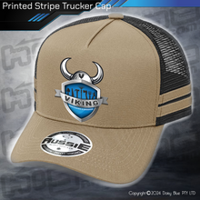 Load image into Gallery viewer, STRIPE Trucker Cap - Viking Maintenance &amp; Gardening
